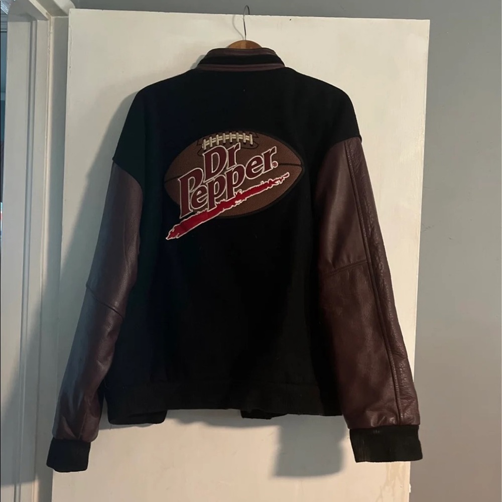 Dr. Pepper varsity jacket